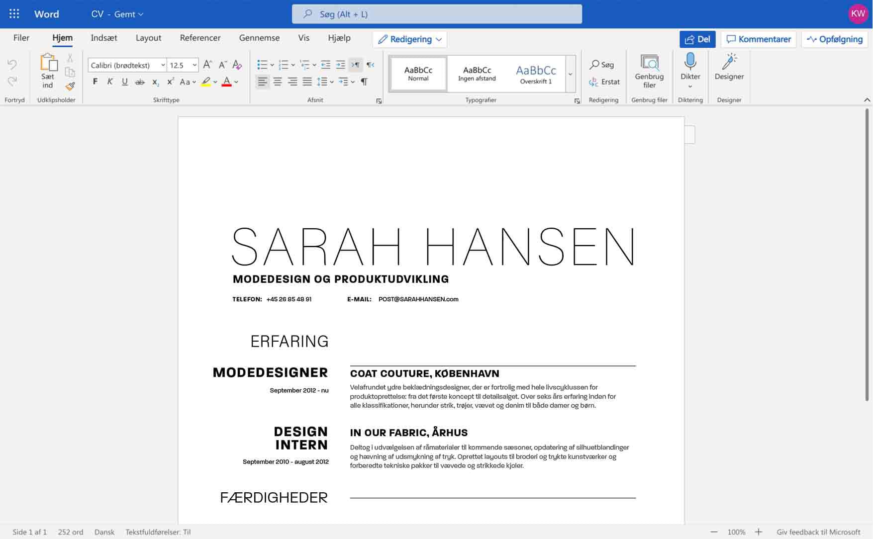 Læs og rediger dokumenter, der er vedhæftet i mails, samarbejd med dit team, og få adgang til Microsoft Office-funktionerne, uanset hvor du bruger Microsoft Word. Word-appen fra Microsoft giver dig mulighed for at oprette, læse, redigere og dele dine filer med andre på en nem og hurtig måde.