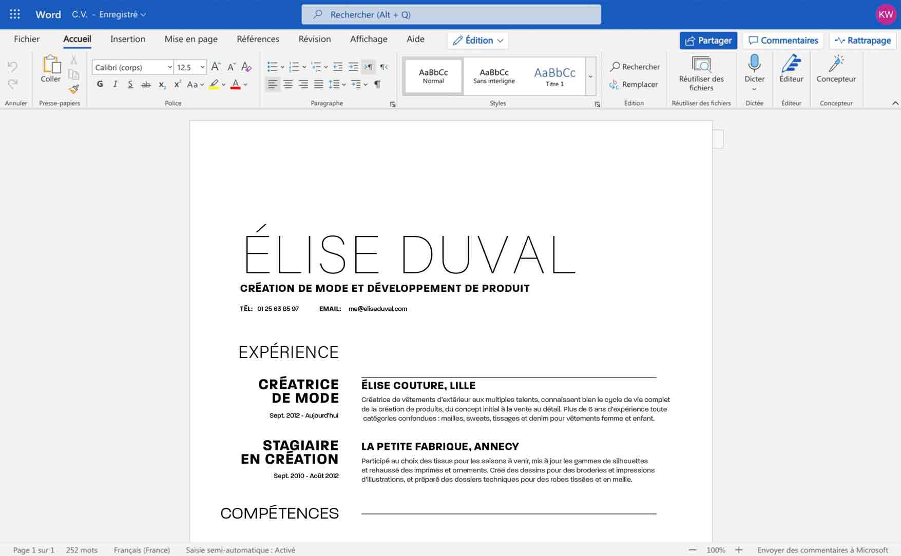 Lisez et modifiez les documents joints aux e-mails, collaborez avec votre équipe et profitez des fonctionnalités de Microsoft Office partout où vous allez avec Microsoft Word. Cette application vous permet de créer, lire, modifier et partager vos fichiers rapidement et facilement avec d'autres utilisateurs.